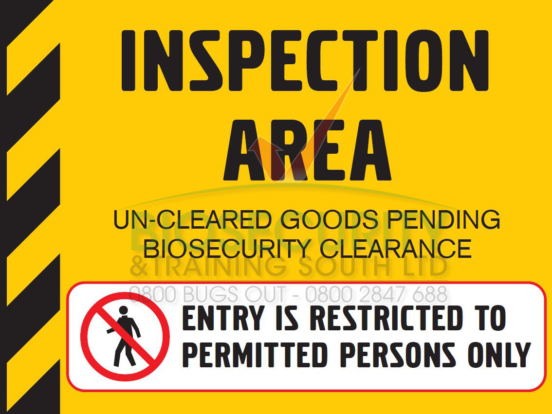 Biosecurity Signs - Small