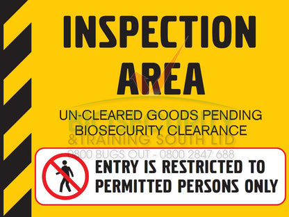 Biosecurity Signs - Small